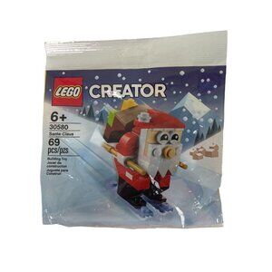 Lego Creator, NEW Sealed in Plastic Santa Clause #30580, 69 pieces, Toy, Christm